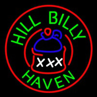 Hill Billy Haven Neontábla