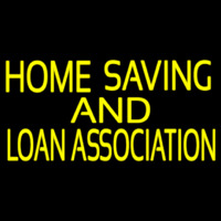 Home Saving And Loan Association Neontábla