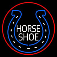 Horse Shoe Logo Neontábla