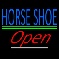 Horseshoe Open Neontábla