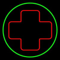 Hospital Plus Logo 2 Neontábla