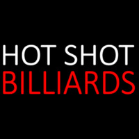 Hot Shot Billiards 2 Neontábla