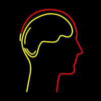 Human Head Neontábla
