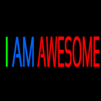 I Am Awesome Neontábla