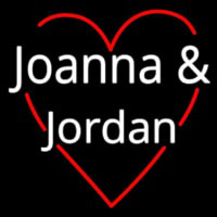 Joanna And Jordan Neontábla