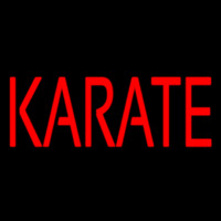 Karate Neontábla