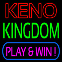 Keno Kingdom 2 Neontábla