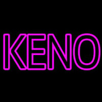 Keno With Outline Neontábla