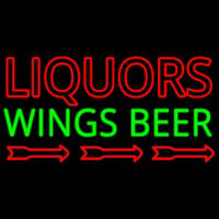 Liquor Wings Beer Neontábla