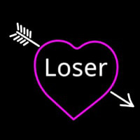 Loser Heart Neontábla