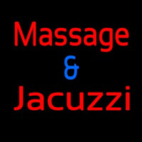 Massage And Jacuzzi Neo Sign Neontábla