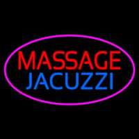 Massage And Jacuzzi Neontábla