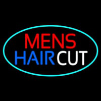 Mens Hair Cut Neontábla