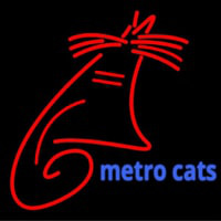 Metro Cats Neontábla