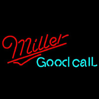 Miller Good Call Beer Sign Neontábla