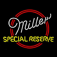 Miller Special Reserve Beer Sign Neontábla