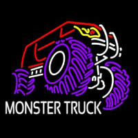 Monster Truck Neontábla