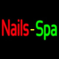 Nails Spa Neontábla