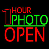 One Hour Photo Open 1 Neontábla