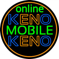 Online Keno Mobile Keno 2 Neontábla