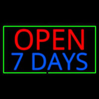 Open 7 Days Neontábla