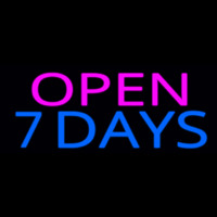 Open 7 Days Neontábla