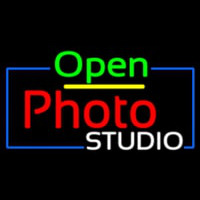 Open Photo Studio Neontábla