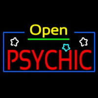 Open Psychic Neontábla