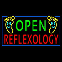 Open Refle ology Neontábla