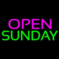 Open Sunday Neontábla