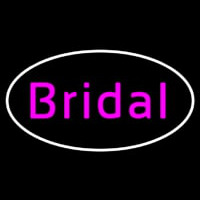 Oval Bridal Cursive Neontábla