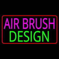 Pink Airbrush Design Neontábla