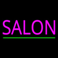 Pink Salon Green Line Neontábla