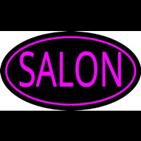 Pink Salon Oval Neontábla