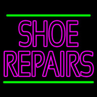 Pink Shoe Repairs With Line Neontábla