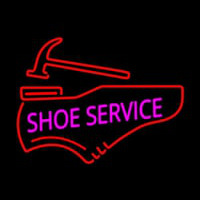 Pink Shoe Service Neontábla