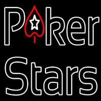 Pokers Stars Neontábla