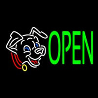 Puppies Open 2 Neontábla