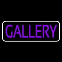 Purle Gallery With Border Neontábla