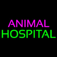 Purple Animal Green Hospital Neontábla