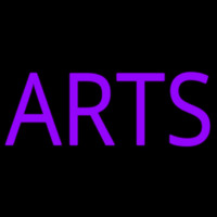 Purple Arts Neontábla