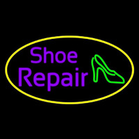 Purple Shoe Repair Sandal Neontábla