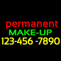 Rde Permanent Make Up With Phone Number Neontábla