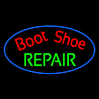 Red Boot Shoe Repair Neontábla