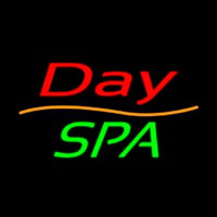 Red Day Spa Green Neontábla