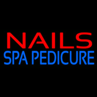 Red Nails Spa Pedicure Neontábla