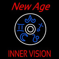 Red New Age Inner Vision Neontábla