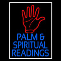 Red Palm And Blue Palm And Spiritual Readings Neontábla