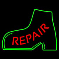 Red Repair Green Boot Neontábla