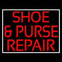 Red Shoe And Purse Repair Neontábla